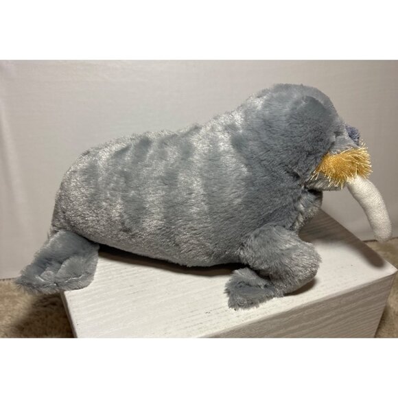 Ganz Webkinz Gray Walrus Plush Stuffed Animal Toy Friend NO CODE 9" - Picture 8 of 9